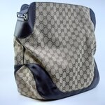 Handtas Gucci, Canvas Shoulder Bag & Pouch
