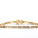 Gouden armband met diamanten 8.00 carat