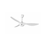 1x Reiga 132cm Bright White Smart Ceiling Fan with Dimmable LED Reiga