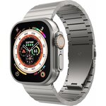 LULULOOK smartwatch BANDJE – Voor Apple watch Ultra – Graad 2 Titanium