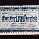 Bankbiljet 100.000.000.000 Mark Deutsche Reich 1923