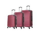 Reiskoffer set RoyaltyRolls, 3PCS, burgundy