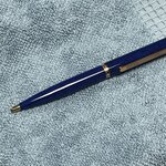 3x Capitol Luxury Vintage Balpen, Blauw