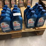 Ca. 15x motorolie 1 liter Shell, Helix