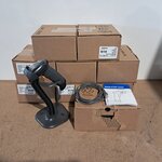 (NS materiaal) 9x laser barcode scanner, ZEBRA, LS2208