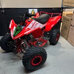 Quad  UltraMotocross, MINIRAPTOR-125cc , Rood