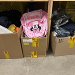 Partij kleding en kinderrugtasjes w.o. Boss, Guts&Gusto, Minnie Mouse
