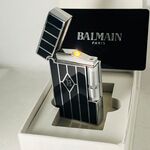 Balmain Paris aansteker – Limited edition black & silver