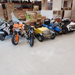 9x Elektrische kinder auto’s en motoren