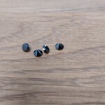 Diamant – 1.09 karaat echte natuurlijke zwarte diamant