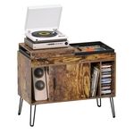 Ybaymy – Platenspeler – Draaitafel tot 200 albums – retro bijzettafel