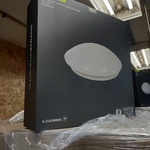 Ca. 12x Plafonniere met emergeny back up Koopman interlight, wit