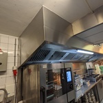 Horeca afzuigunit, schuin model
