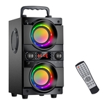 SUPNIU A21 Krachtige Draagbare Bluetooth Speaker met 60W Geluid en LED