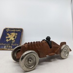 Metalen schaalmodel raceauto