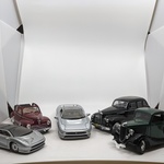 5x Schaalmodel o.a. Peugeot, Jaguar, Ford