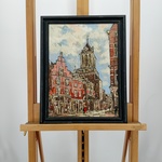 Olieverf delft gesigneerd