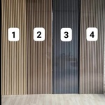 6x Akoestisch wandpaneel 280×60, Smoke eiken gerookt, 2025