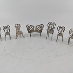 Divers zilveren miniaturen