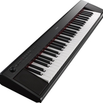 Yamaha Keyboard NP-12 Piaggero Keyboard Zwart Met opnamefunctie