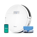 Tikom G8000 Pro Robotstofzuiger en Dweilcombo 4500Pa Zelfopladend Wit