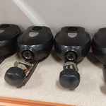 4x Discolamp  Aztek, Brs-250-1, Zwart