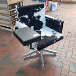 Design stoel, Lensveld, zwart