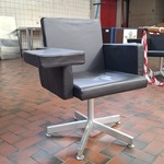 2x Design stoel, Lensvelt, zwart