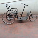 Nostalgische originele legerfiets