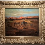 Schilderij M. de Vlaminck, M. De Vlaminck, Wit, +/- 1930