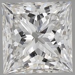 Diamant – 1.03 carat Prinses geslepen diamant (gecertificeerd) (ECO)