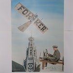Ca. 20x Poster Fokker