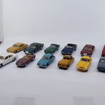 12x Miniatuur Jaguar, diverse modellen