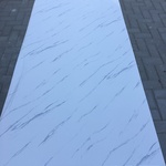 10x PVC panelen, Marmeren look