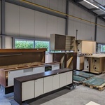 11x presentatie en/of vitrinekast