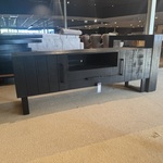 TV -Dressoir Label51, Santos, Zwart