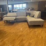 Hoekbank met open eiland wit