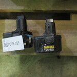 2x Accu’s Dewalt, 12 V