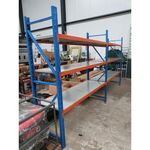 Magazijnstelling 4 m  br;0,60 cm Heda, 2 Sectie’s
