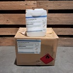 (NS materiaal) 17x Doos met reinigingsvloeistof, Nova, handalcohol 75%