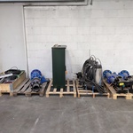 Pomp installatie met schakelkast tbv Infra project, Grundfos