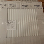 paneelradiator  Brugman , compact , wit t22 900×880