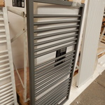handdoekradiator grijs