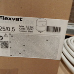 expansievat Flamco, flexcom, rood