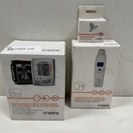 Bloeddrukmeter en thermometer Cresta