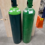 Fles Protegon gas en fles Argon gas
