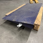 Oprijplaat blauw