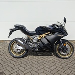 Motor, TRMOTOR, TR125-2 GP1, Zwart/goud, 2025