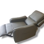 Elektrische lounge fauteuil, Incl. massage, Grey, 2025