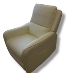 Elektrische lounge fauteuil, Incl. massage, Beige, 2025
